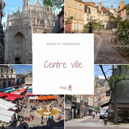 아파트 Le Boudoir D'emma - Jacuzzi Privatif - Detente - Massage 알랑송